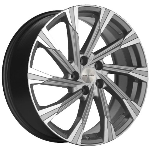 Khomen KHW 1901 7.5x19 5*108 ET36 DIA65.1 Gray-FP 