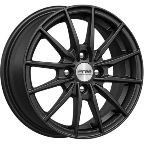 iFree Финчер 5.5x14 4*98 ET35 DIA58.6 Блэк мэт  - «ПСС ПРО»