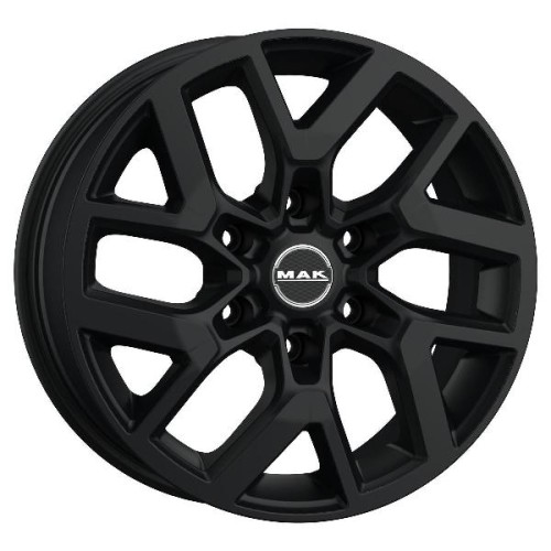 MAK Gravel 8x18 6*130 ET53 DIA84.1 Matt Black 