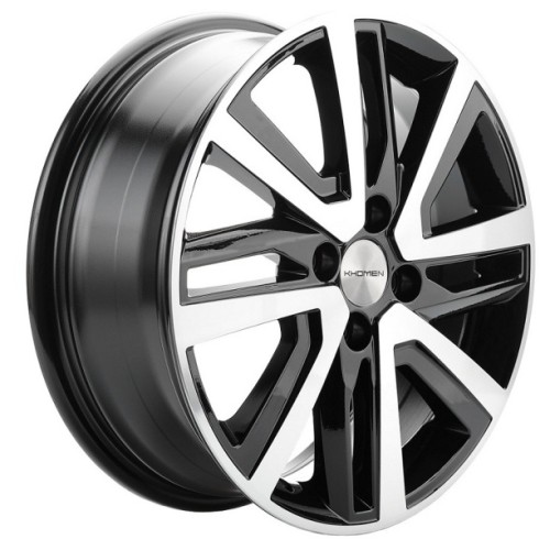 Khomen KHW 1609 6x16 4*100 ET47 DIA56.6 Black-FP 