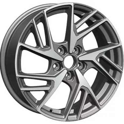 Khomen KHW 1722 6.5x17 5*114.3 ET45 DIA54.1 Gray-FP 
