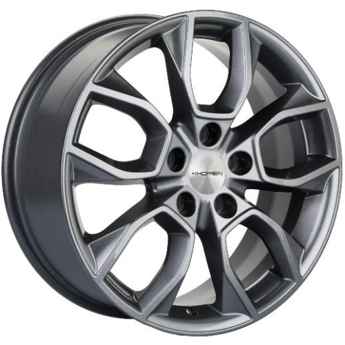 Khomen KHW 1713 7x17 5*114.3 ET48.5 DIA67.1 Gray 
