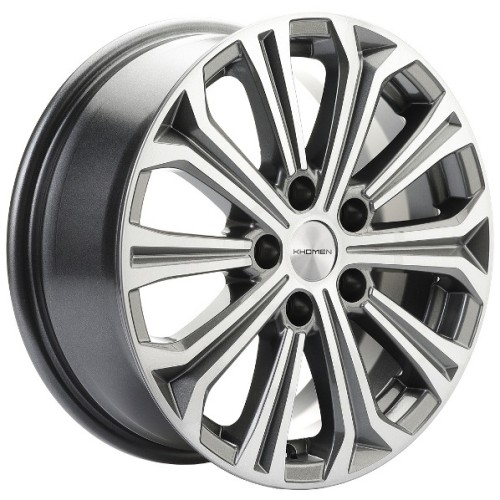 Khomen KHW 1610 6.5x16 5*114.3 ET45 DIA64.1 Gray-FP 