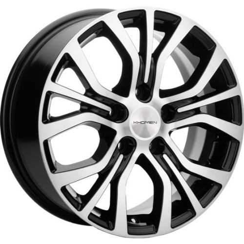 Khomen KHW 1608 6.5x16 5*114.3 ET43 DIA67.1 Black-FP 