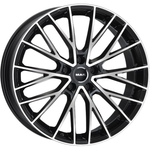 MAK Monaco 8.5x19 5*130 ET55 DIA71.6 Black mirror 