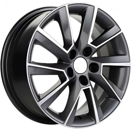 Khomen KHW 1604 6x16 5*105 ET39 DIA56.6 Gray-FP 