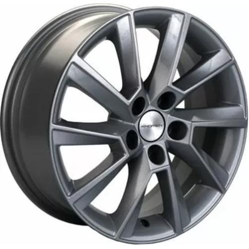 Khomen KHW 1507 6x15 5*105 ET39 DIA56.6 Gray 