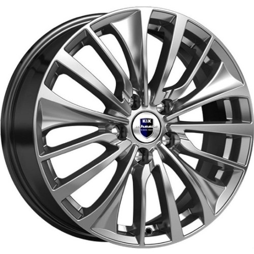 K&K Flanker 6.5x17 5*112 ET33 DIA57.1 Дарк платинум 