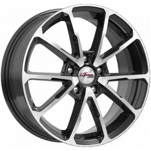 iFree Skibidi 6.5x17 5*114.3 ET50 DIA67.1 Блэк Джек  - «ПСС ПРО»