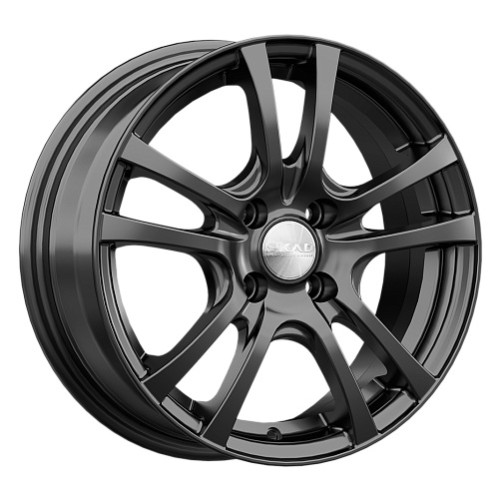 Скад Дели 6x15 4*100 ET40 DIA60.1 Черный бархат  - «ПСС ПРО»