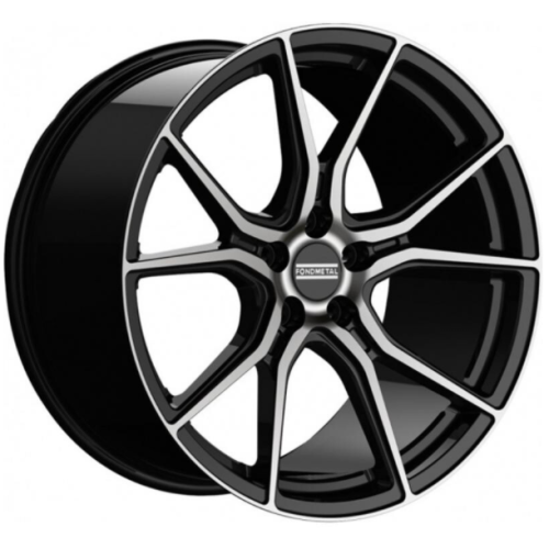Fondmetal STC-45 8.5x20 5*114.3 ET32 DIA75.1 Black Glossy Machined 