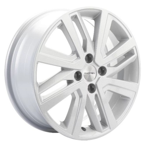 Khomen KHW 1609 6x16 4*100 ET48 DIA54.1 F-Silver 
