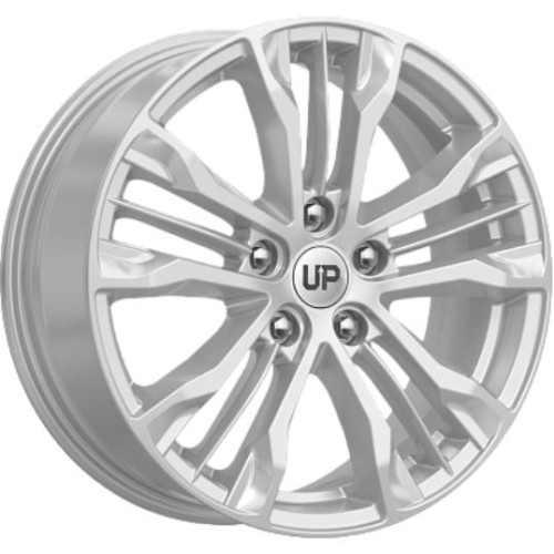 Wheels UP UP106 7x17 5*108 ET42 DIA65.1 Silver Classic 
