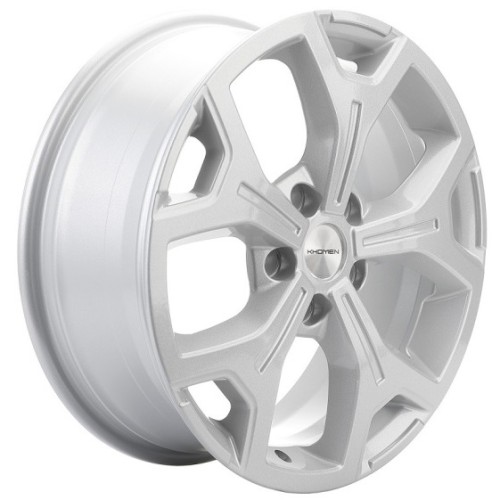 Khomen KHW 1710 6.5x17 5*120 ET55 DIA65.1 F-Silver 