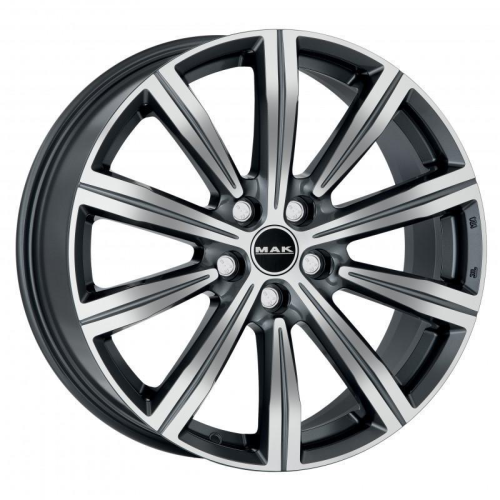 MAK Birmingham 8.5x20 5*108 ET45 DIA63.3 Gunmetal Mirror Face  - «ПСС ПРО»