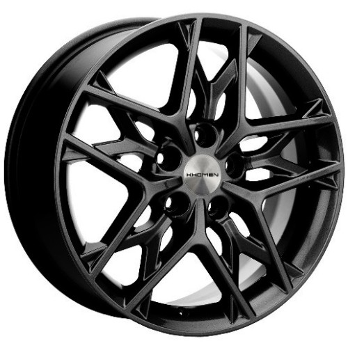 Khomen KHW 1709 7x17 5*108 ET50 DIA63.3 Black 
