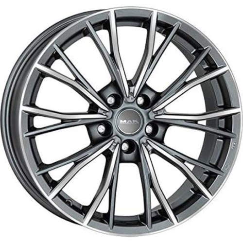 MAK Mark 8x18 5*112 ET30 DIA66.6 Gunmetal Mirror Face 