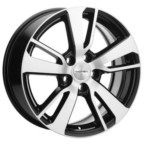 Khomen KHW 1704 7x17 5*114.3 ET40 DIA66.1 Black-FP 