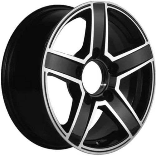 Khomen KHW 1614 6.5x16 5*139.7 ET40 DIA98.5 Black-FP 