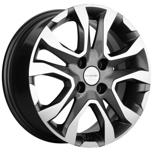 Khomen KHW 1503 6x15 4*100 ET50 DIA60.1 Gray-FP 
