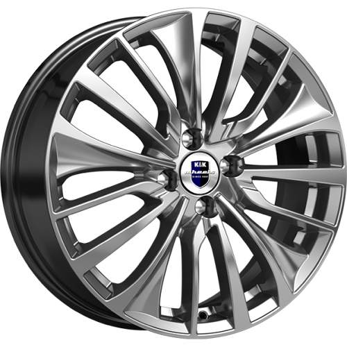 K&K Flanker 6.5x17 5*114.3 ET50 DIA67.1 Дарк платинум 