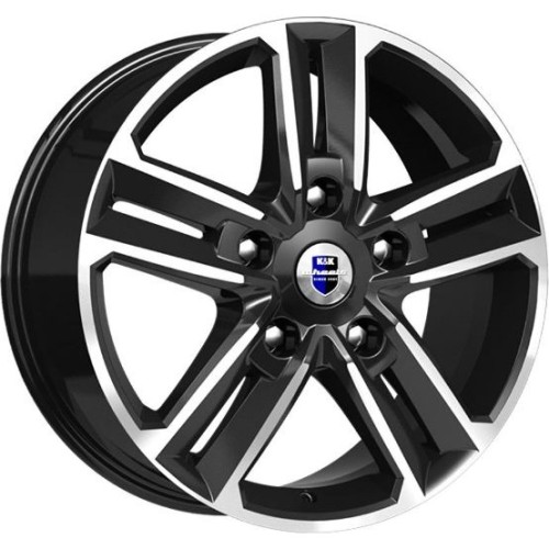 K&K Backfire 8x18 5*114.3 ET40 DIA67.1 Алмаз черный 