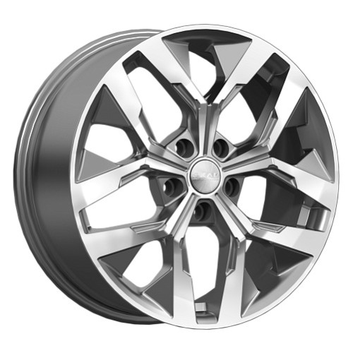 Скад Ламберт 7.5x18 5*114.3 ET45 DIA67.1 Алмаз графит 