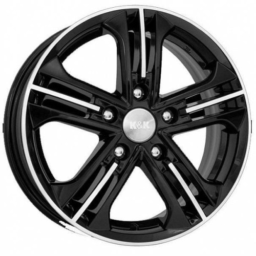 K&K Trinity 6x15 5*100 ET39 DIA67.1 Алмаз черный 
