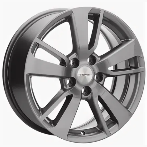 Khomen KHW 1704 7x17 5*114.3 ET43.5 DIA67.1 Gray-FP 