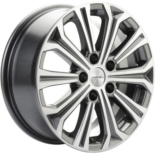 Khomen KHW 1610 6.5x16 5*112 ET46 DIA57.1 Gray-FP 