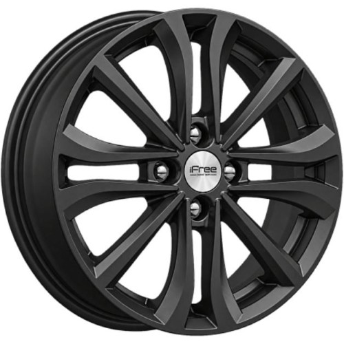 iFree Панган 6x16 4*100 ET45 DIA60.1 Блэк мэт  - «ПСС ПРО»