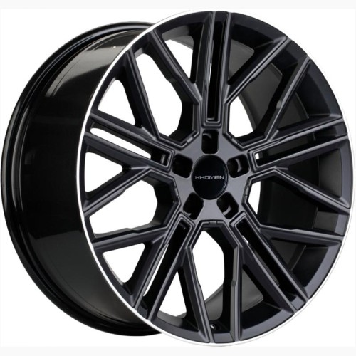 Khomen KHW 2101 9.5x21 5*120 ET49 DIA72.6 Black Matt MR 