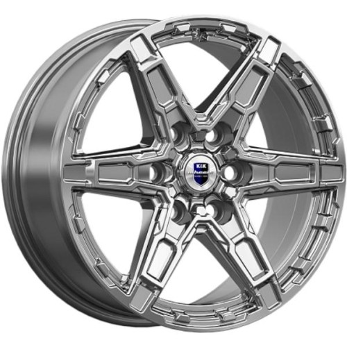 K&K Дистрикт 8x18 6*139.7 ET25 DIA106.1 Дарк платинум 