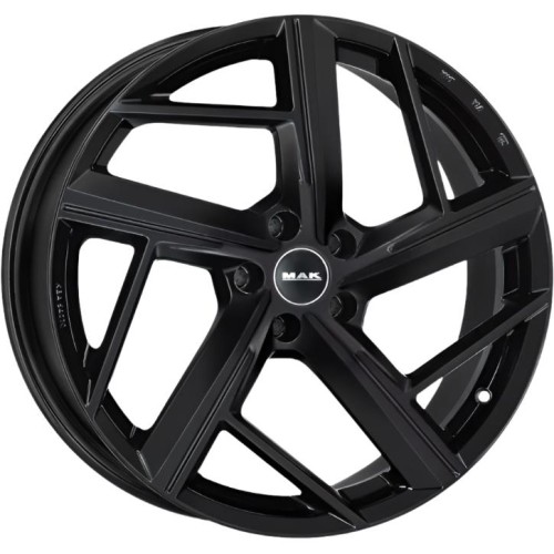 MAK Qvattro 9x20 5*112 ET22 DIA66.6 Gloss Black 