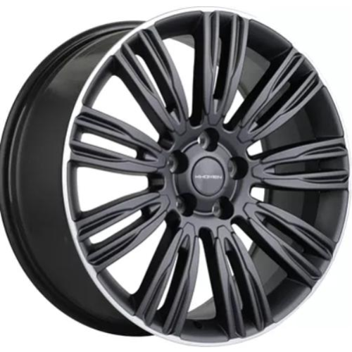 Khomen KHW 2004 8.5x20 5*108 ET45 DIA63.3 Black Matt MR 