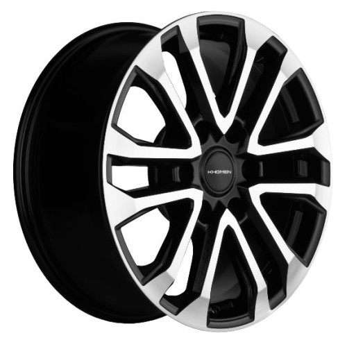 Khomen KHW 1805 7.5x18 6*139.7 ET46 DIA67.1 Black-FP 