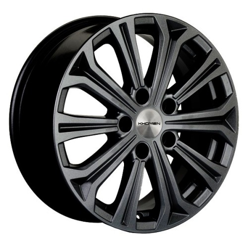 Khomen KHW 1610 6.5x16 5*108 ET50 DIA63.3 Black 