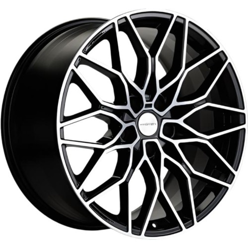 Khomen KHW 1902 8.5x19 5*112 ET28 DIA66.6 Black-FP 