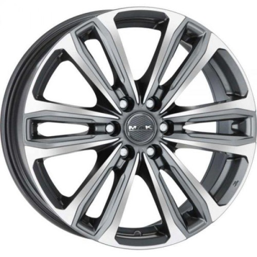 MAK Safari 6 8x18 6*139.7 ET53 DIA92.3 Gunmetal Mirror Face 
