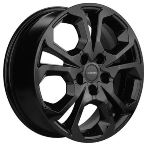Khomen KHW 1711 7x17 5*114.3 ET37 DIA66.6 Black 