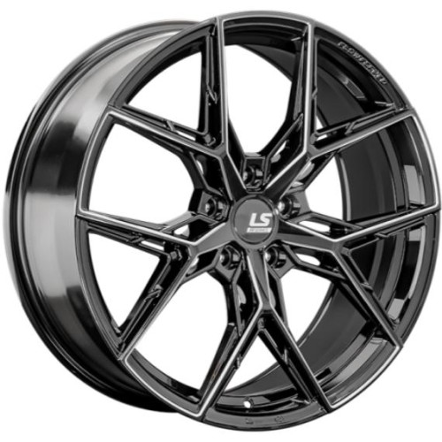 LS FlowForming RC82 9x21 5*114.3 ET30 DIA60.1 BK+SSF 