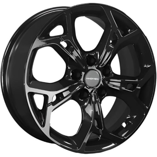 Khomen KHW 1702 7x17 5*110 ET40 DIA67.1 Black 