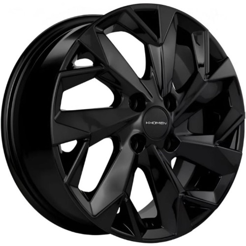 Khomen KHW 1508 6x15 4*100 ET39 DIA56.6 Black 