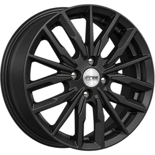iFree Миконос 6x16 5*100 ET38 DIA57.1 Блэк мэт  - «ПСС ПРО»
