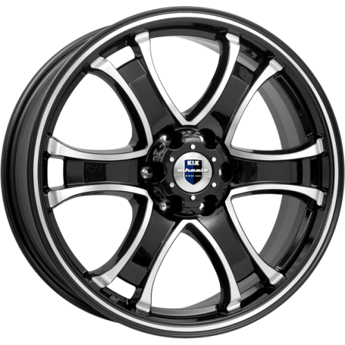 K&K Балеар 7.5x18 6*139.7 ET38 DIA67.1 Алмаз черный 