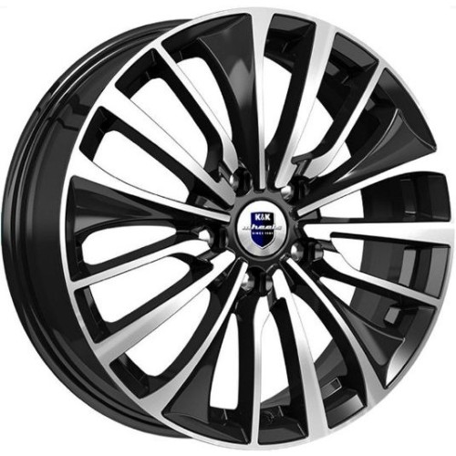 K&K Flanker 6.5x17 5*114.3 ET37 DIA66.6 Алмаз черный 