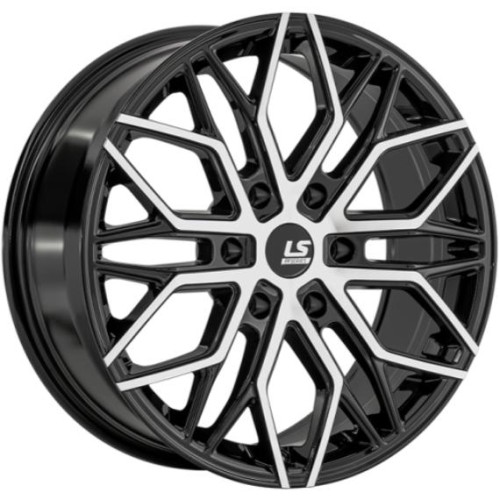 LS FlowForming RC103 8.5x19 6*139.7 ET36 DIA100.1 BKF 