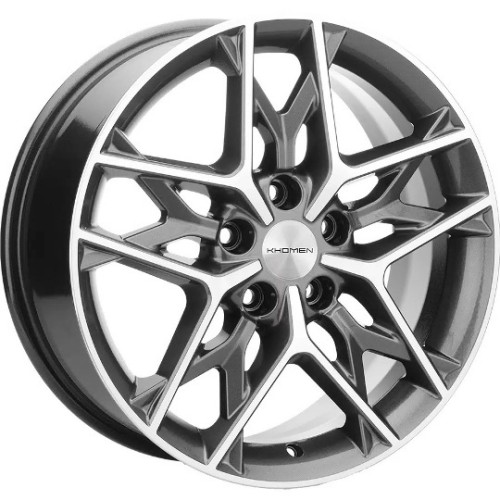 Khomen KHW 1709 7x17 5*114.3 ET50 DIA67.1 Gray-FP 