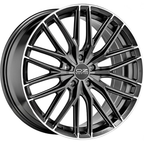 OZ Gran Turismo HLT 8.5x19 5*114.3 ET35 DIA75.1 Star Graphite Diamond Lip 