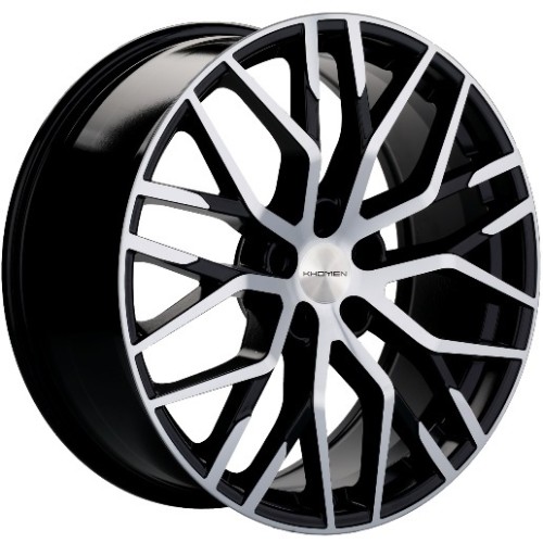 Khomen KHW 2005 8.5x20 5*112 ET30 DIA66.6 Black-FP 